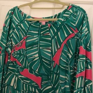 Lilly Pulitzer Long Sleeve Dress L